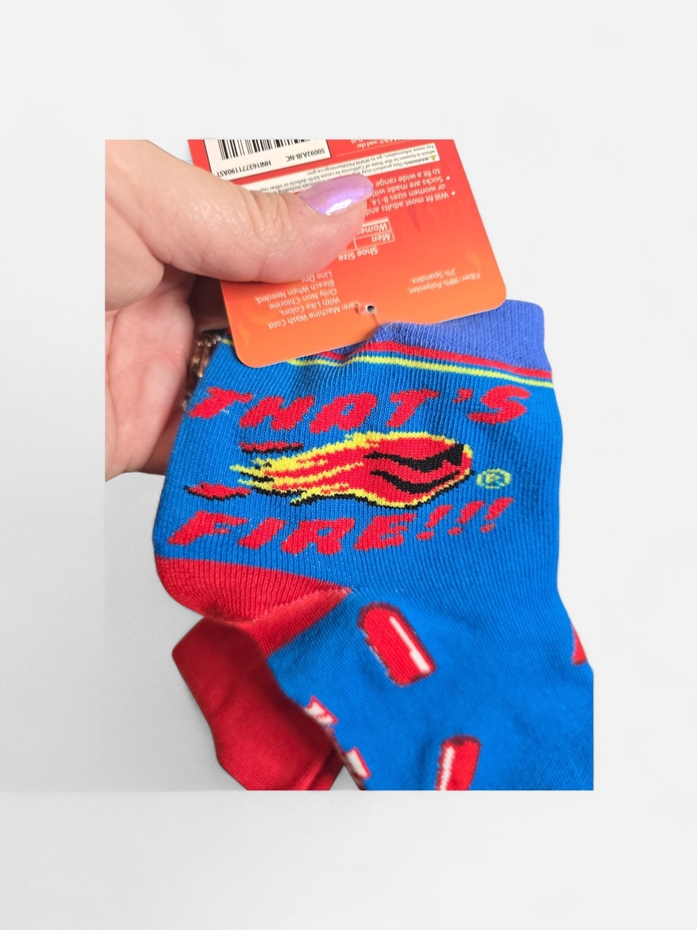 Hot Tamales Crew Socks Bundle (2 Pairs) – NWT - Picture 3 of 3